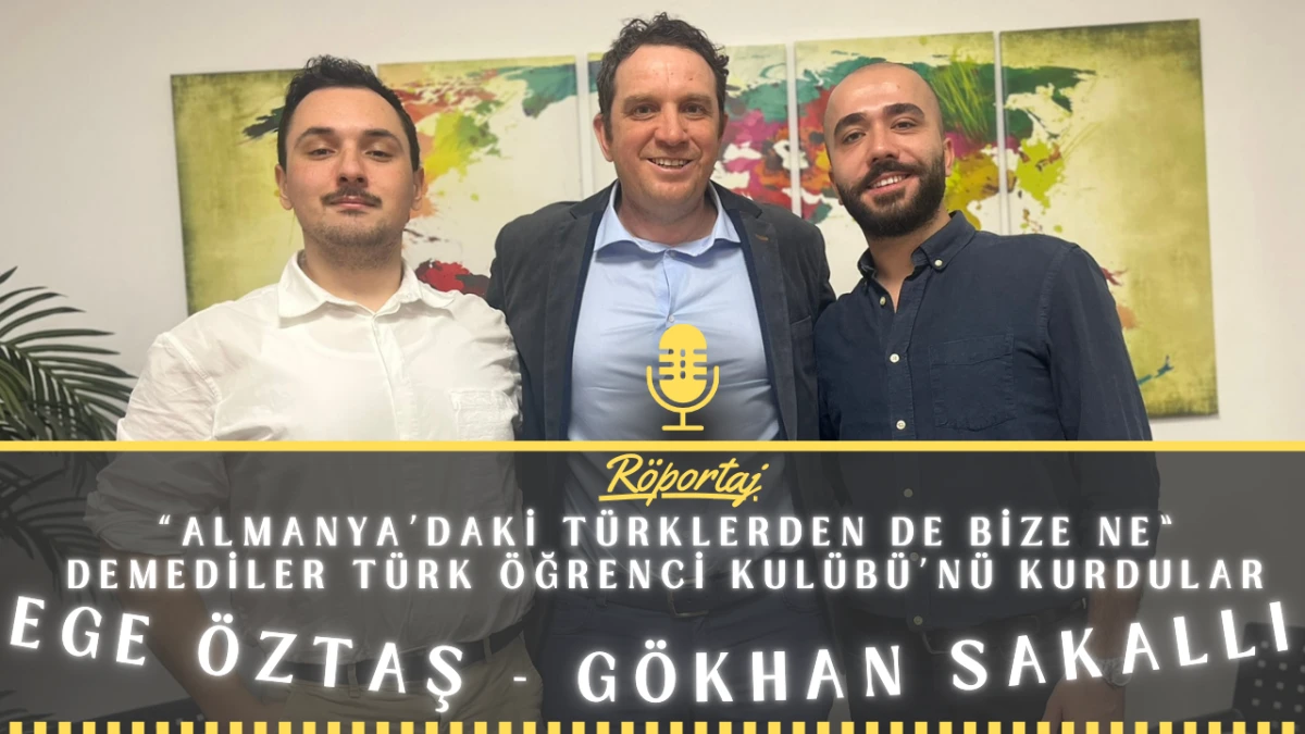 &ldquo;ALMANYA&rsquo;DAKİ T&Uuml;RKLERDEN DE BİZE NE&rdquo; DEMEDİLER VE T&Uuml;RK &Ouml;ĞRENCİ KUL&Uuml;B&Uuml;&rsquo;N&Uuml; KURDULAR