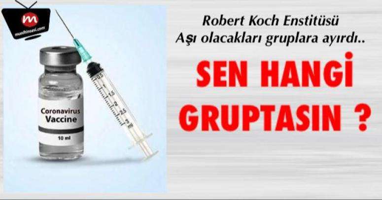 AŞILAMA BAŞLIYOR: SIRA SANA NE ZAMAN GELECEK ?