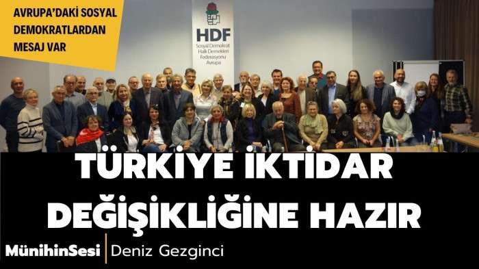 HDF GENEL KURULUNU YAPTI