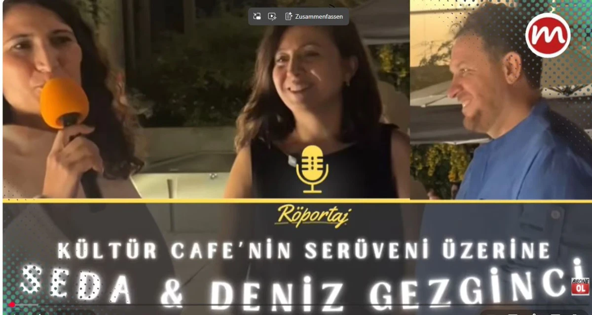K&Uuml;LT&Uuml;R CAFE&rsquo;NİN A&Ccedil;ILIŞ SER&Uuml;VENİ