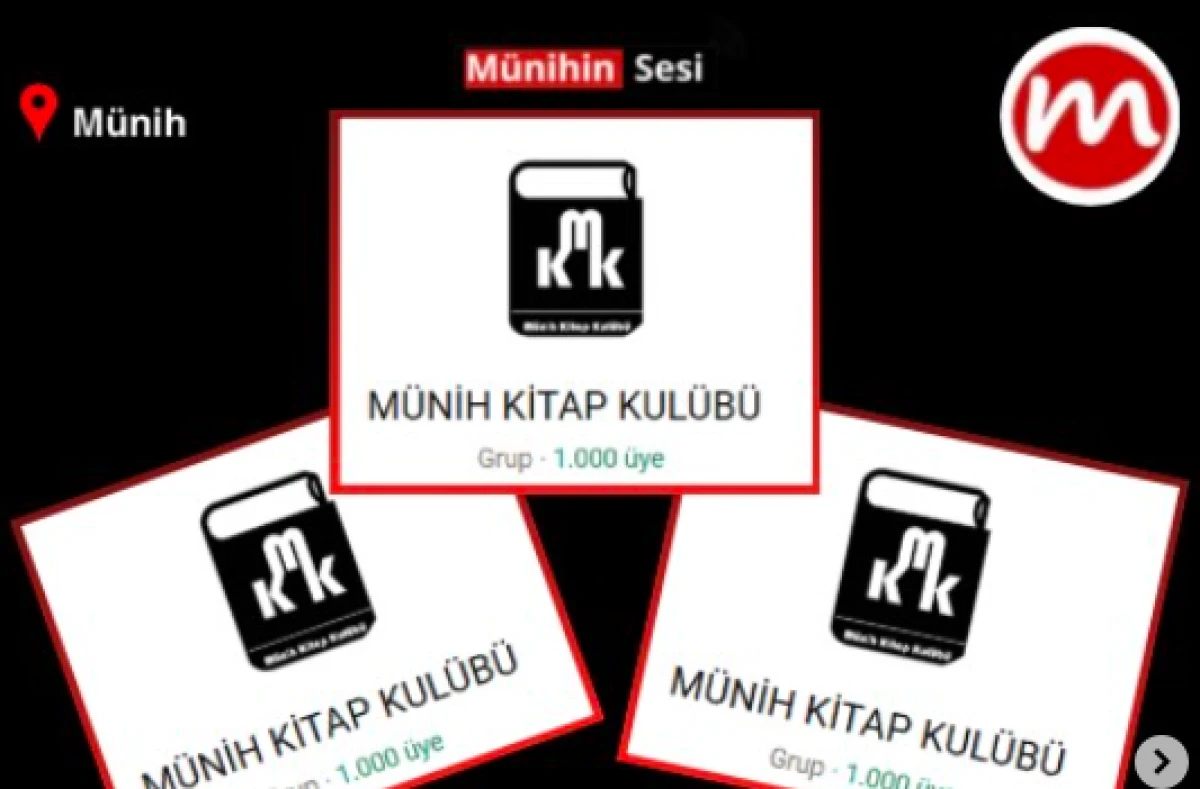 M&Uuml;NİH KİTAP KUL&Uuml;B&Uuml; 1.000 KİŞİ OLDU...