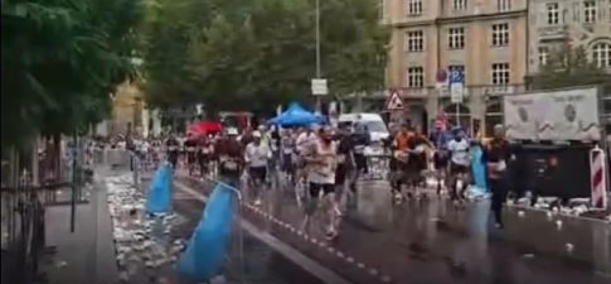 M&Uuml;NİH MARATONUNA YOĞUN KATILIM