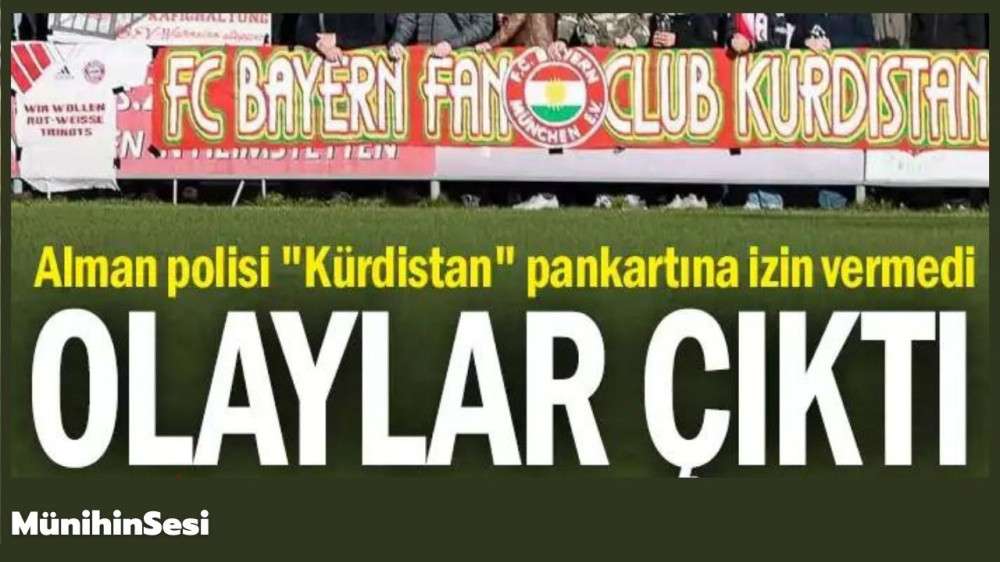 MÜNİH TÜRK GÜCÜ MAÇINDA OLAYLAR ÇIKTI