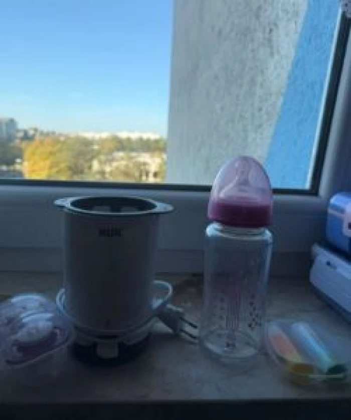 Mama ısıtıcı, biberon, emzik, quietsche kaşığı hediye